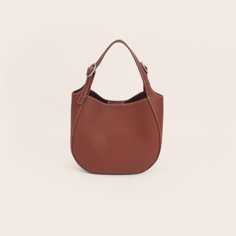 Women's Genuine Leather High-grade First Layer Cowhide Women's Handbag