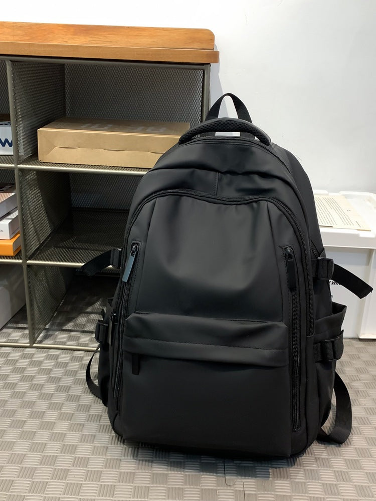 Men's Textured Waterproof Trendy Junior's Female College Women's Backpack