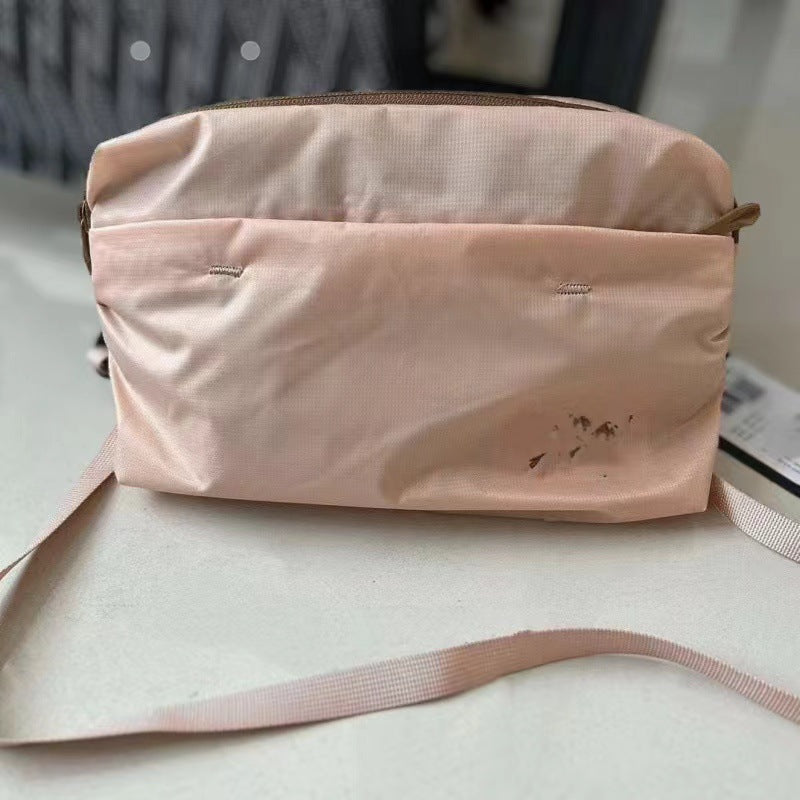 Women's & Men's Light Couple Leisure Embroidery Mark Bags