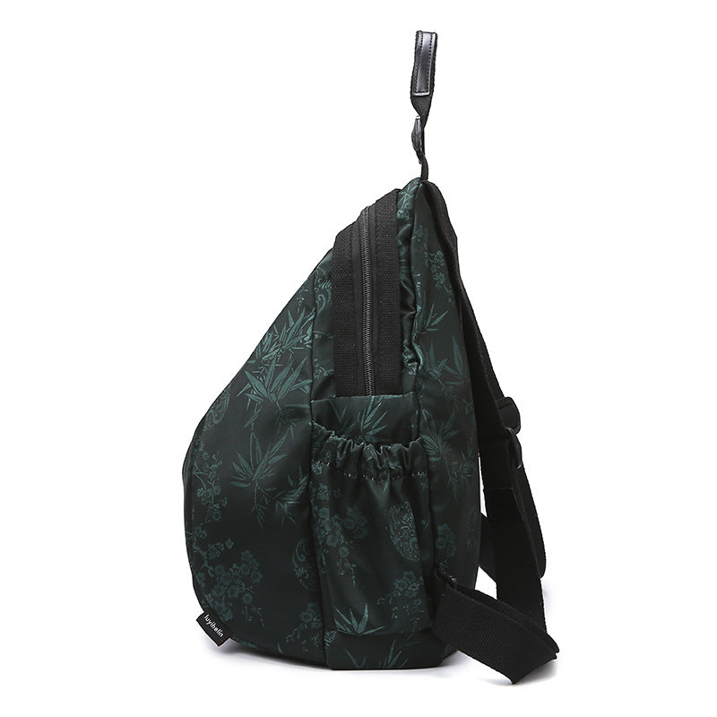 Women's Trendy Printed Commuter Oxford Cloth Large Capacity Women's Backpack