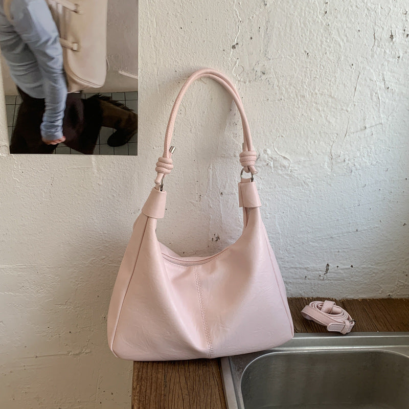 Women's Large Capacity Commute Leisure Dumpling Simple Bags