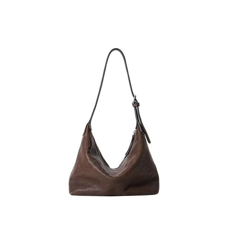 Women's Leather Vegetable Tanning Underarm Classic For Women's Shoulder Bag