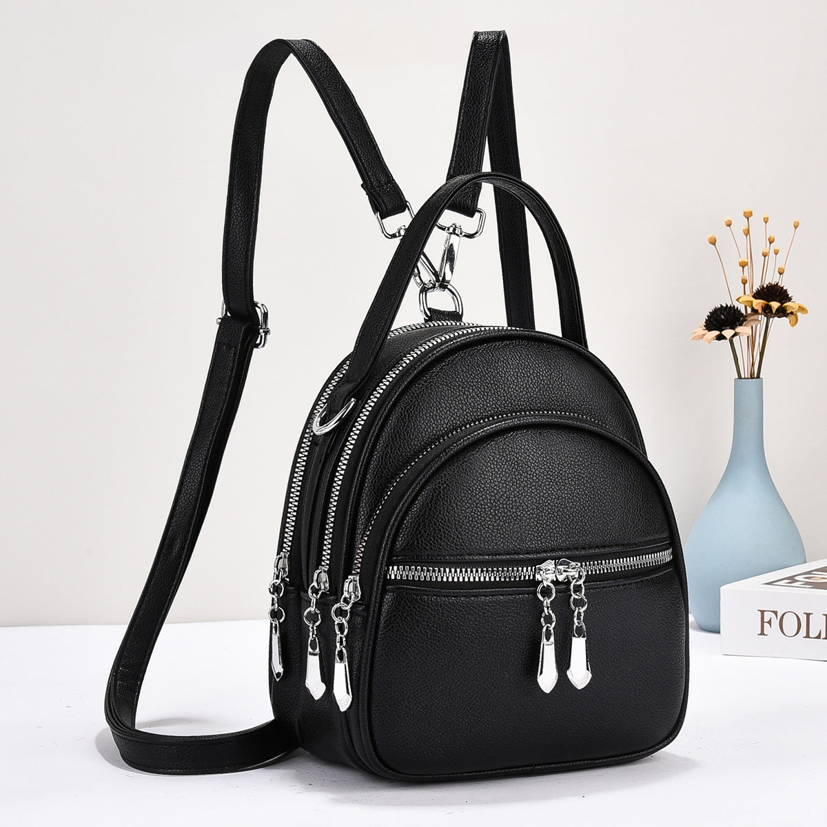 Large Capacity Female Lady Mom Soft Women's Backpack