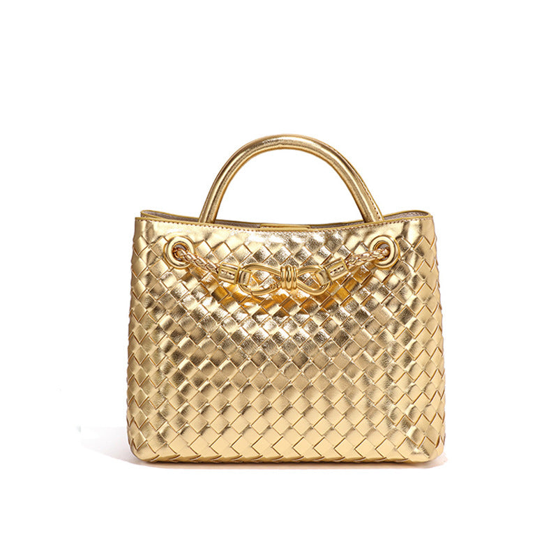 Graceful Women's Handmade Woven High-grade Commuter Handbags