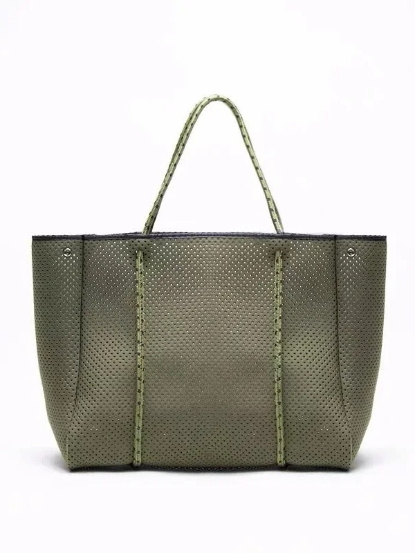 Women's Waterproof Large Capacity Shopping Neoprene Beach Women's Shoulder Bag