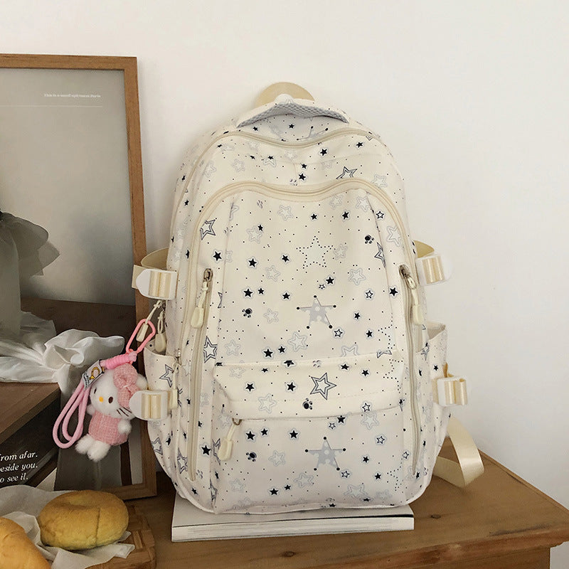 Korean Style Good-looking Early High College Simple Backpacks