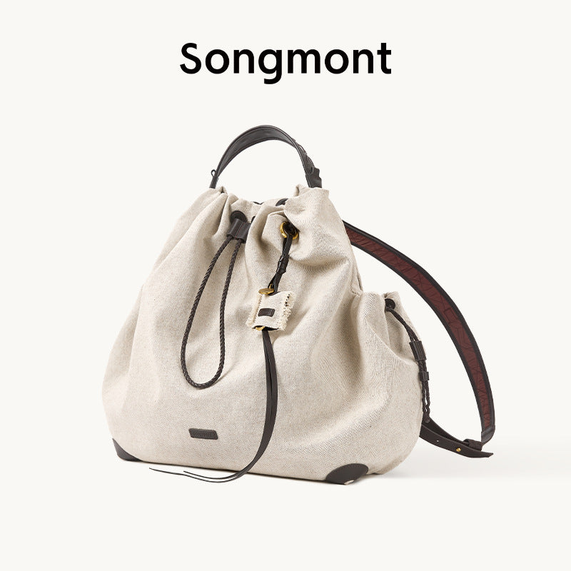 Mountain Bena Series Large Capacity Canvas Tote Bag