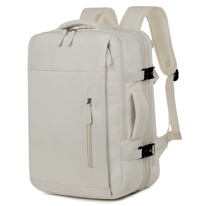 Multifunctional Simple Fashion Expansion Short Business Leisure Backpack