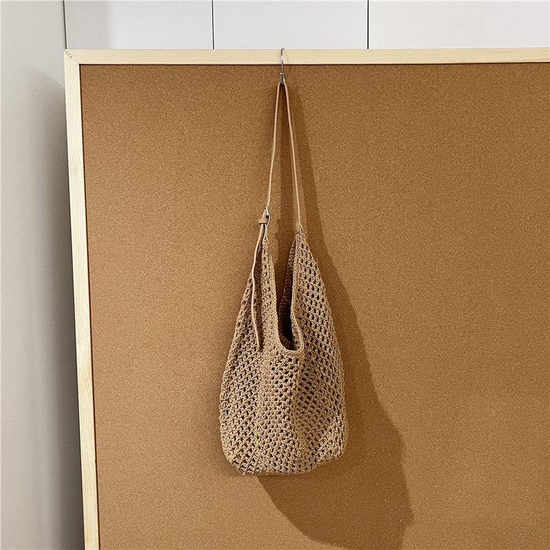 Summer Korean Style Niche Hand-woven Large Bags