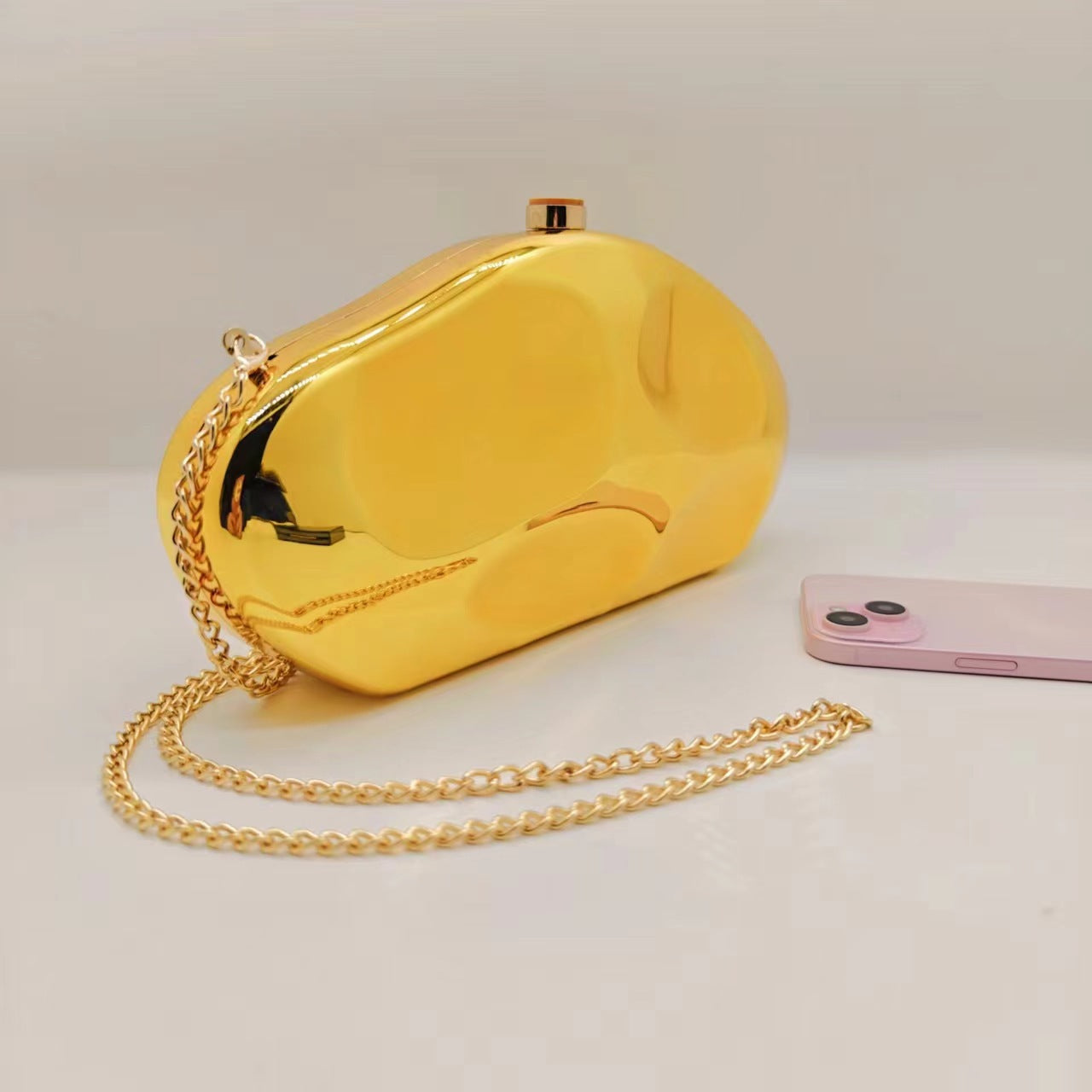 Niche Personality Acrylic Fashion Dinner Versatile Chain Bags