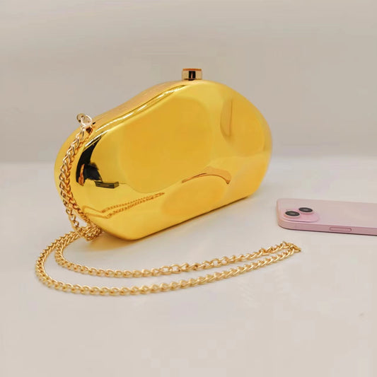 Niche Personality Acrylic Fashion Dinner Versatile Chain Bags