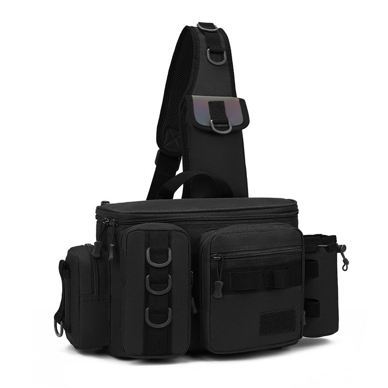 Men's Lure Multifunctional Fishing Pole Insertion Sports Backpack