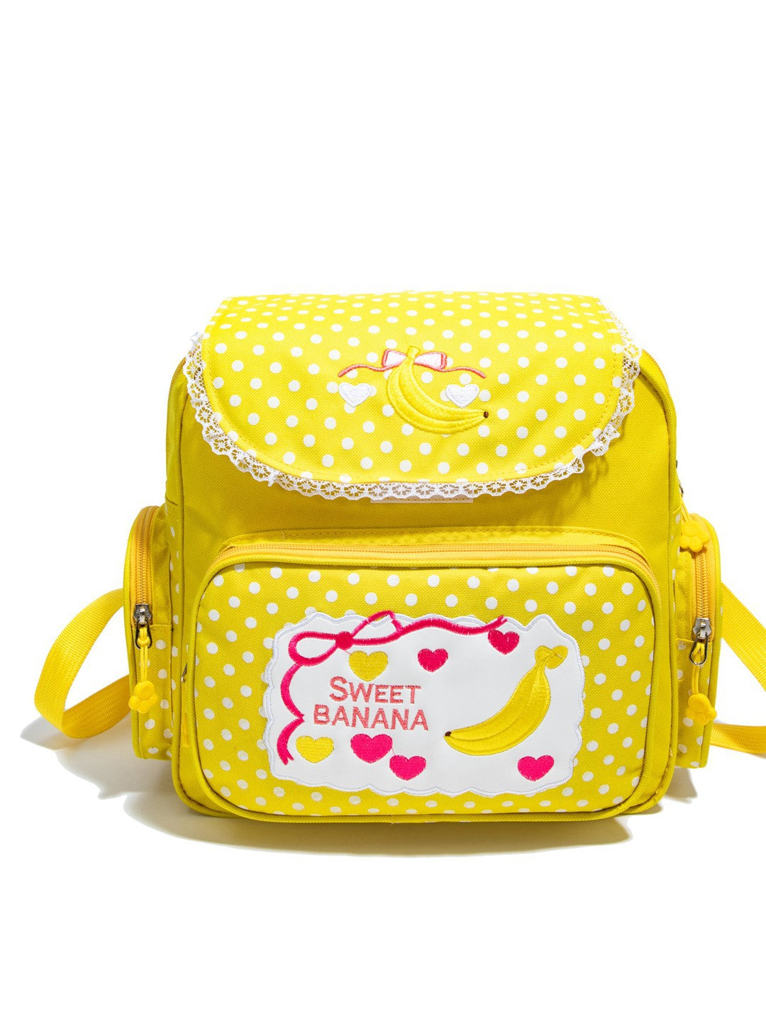 Sweet Lady Cute Embroidered Lace Fruit Women's Backpack