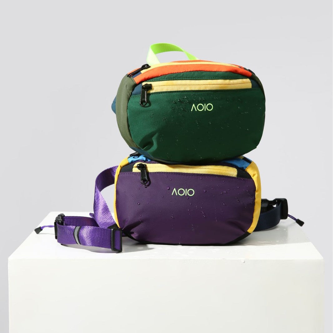 Mechanical Style Couple Portable With Water Shoulder Bags