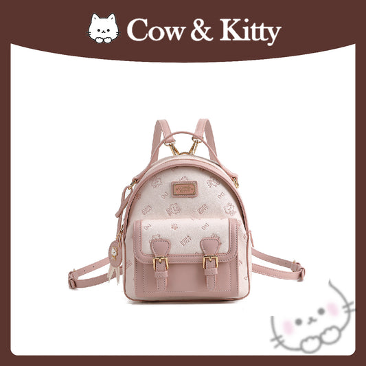 Summer Versatile Simple Portable Cherry Blossom Women's Backpack