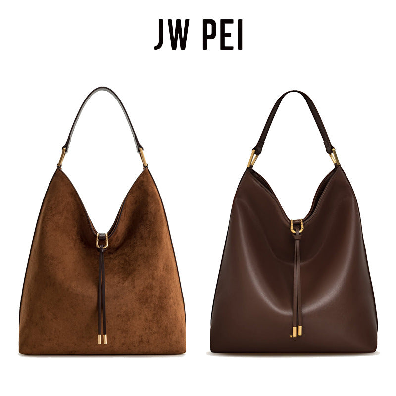 Classic Women's Large Capacity Lazy Underarm Bucket Bag