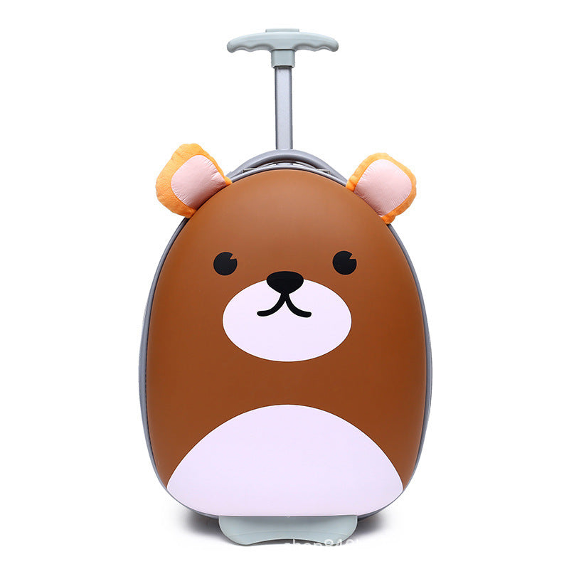 Trendy Pretty Children's Mom Suitcase Cartoon Cosmetic Case