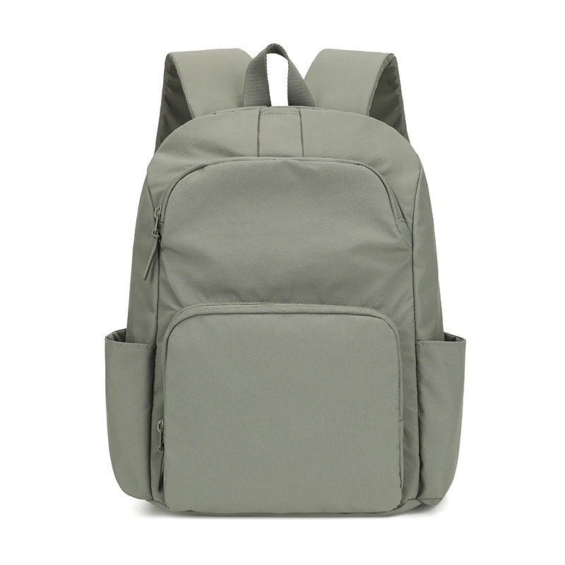 Soft Shell Commuter Simple Computer Rubber Powder Good-looking Leisure Backpack