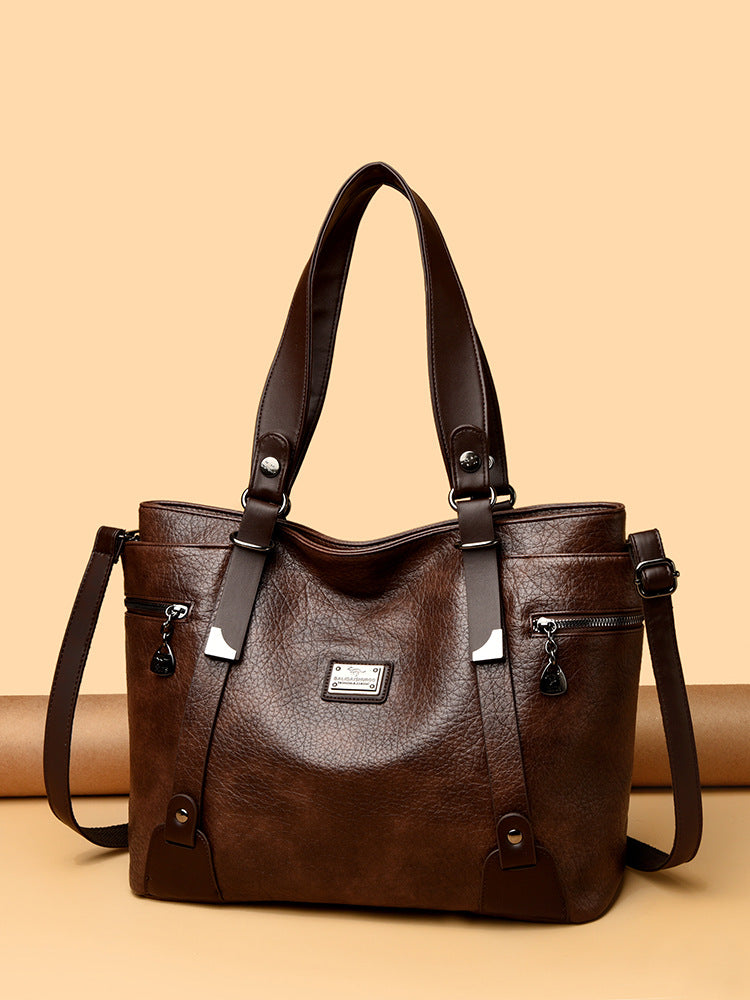 Women's Fashion Trendy Versatile Large Capacity Hand Women's Messenger Bag