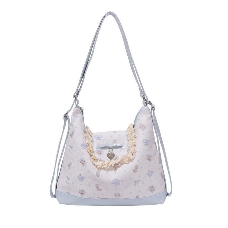 Children's Cartoon Cute Broken Star Miffy Rabbit Female Design Sweet Leisure Backpack