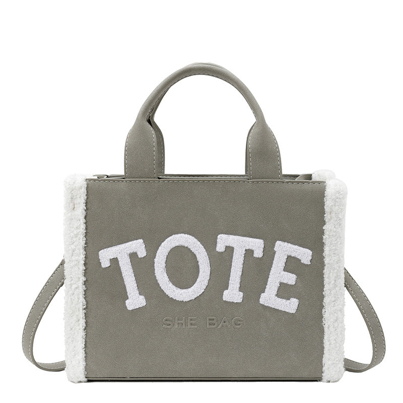 Pretty Classic Slouchy Letter Temperament Wild Women's Shoulder Bag