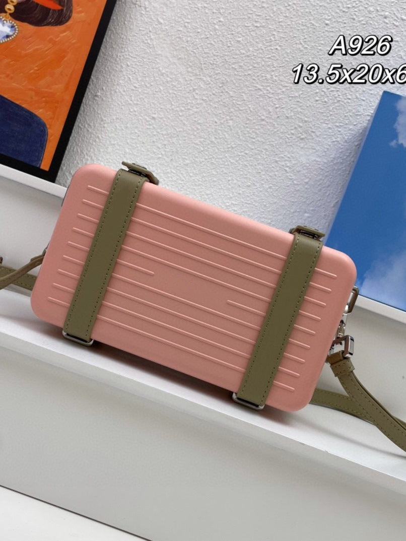Durable Popular Unique Horizontal Mini Box Women's Messenger Bag