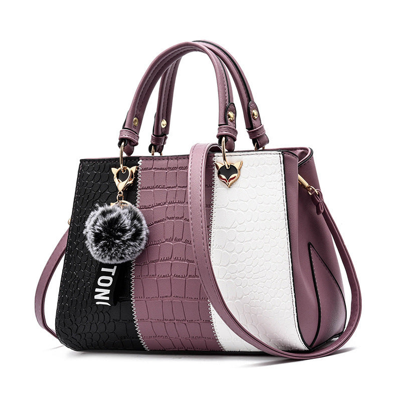 Women's Generous Korean Fashion Simple Big Women's Shoulder Bag