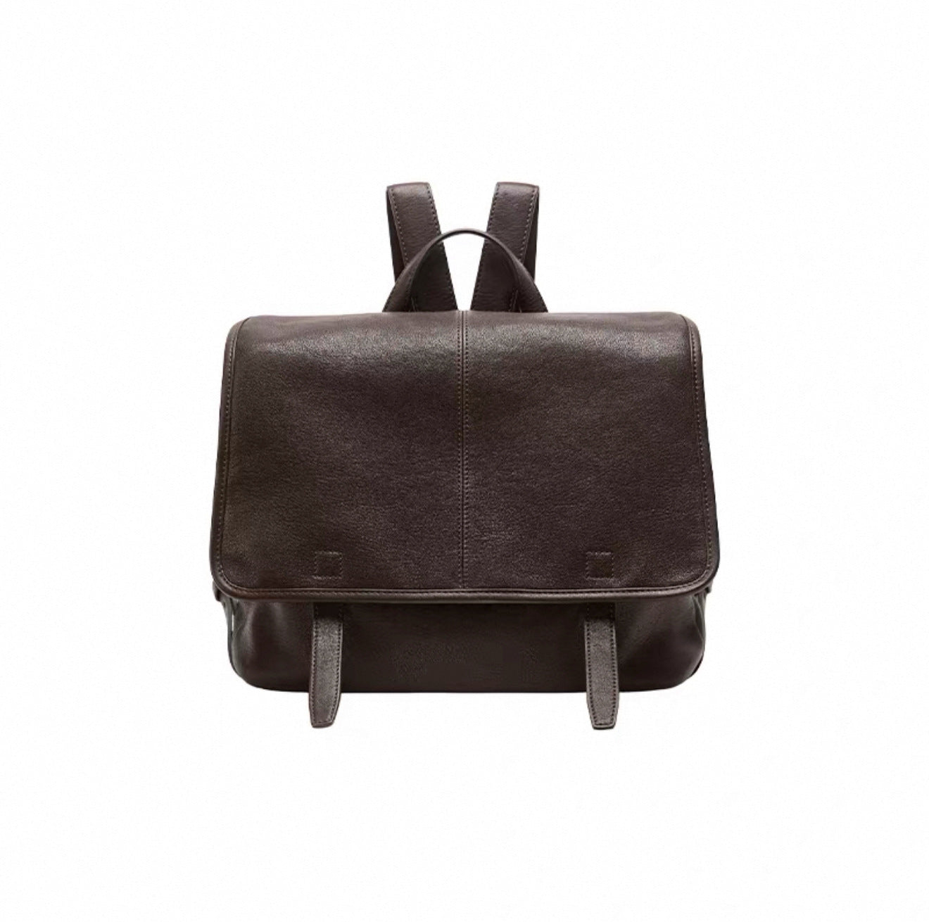 Song Vegetable Tanned Sheepskin Genuine Leather Niche Backpacks