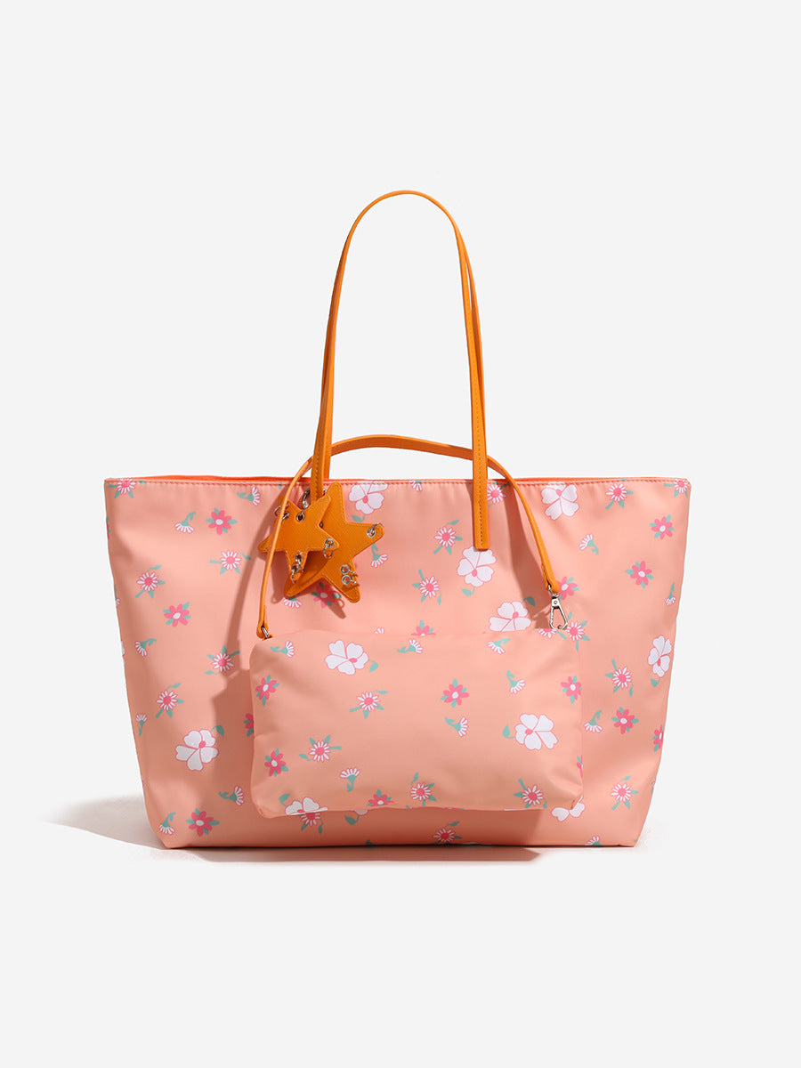 Women's Niche Large Capacity Printing Class Commuter One Travel Bags