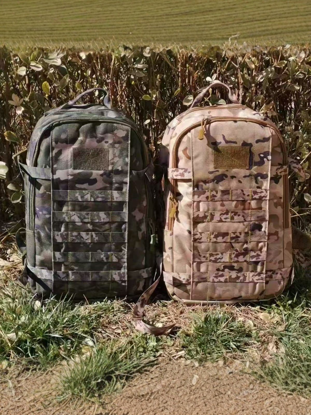 Camouflage Tactics Hiking Large Capacity Waterproof Leisure Backpack