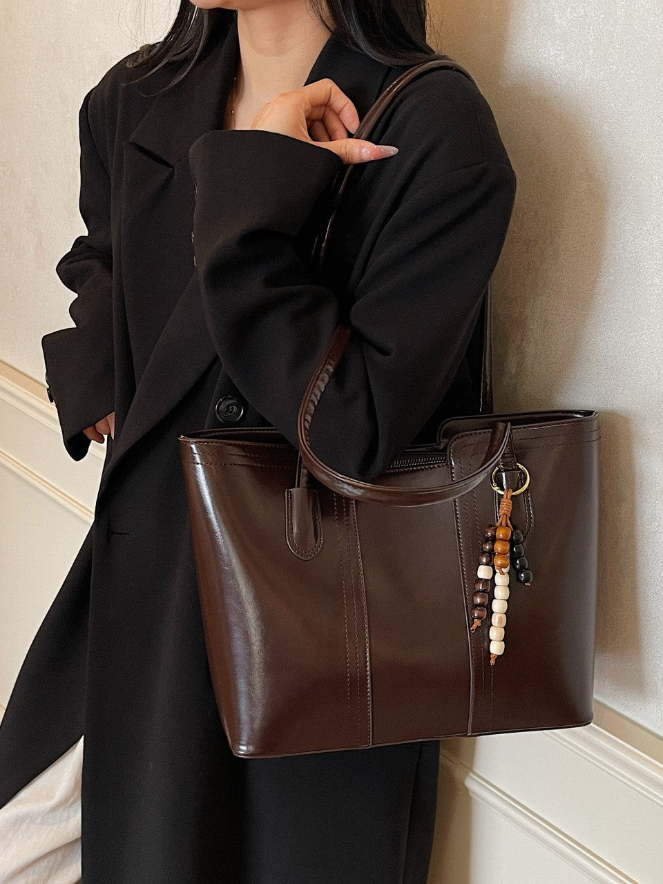 Beautiful Slouchy Women's High-grade Fashion Commuter Women's Messenger Bag