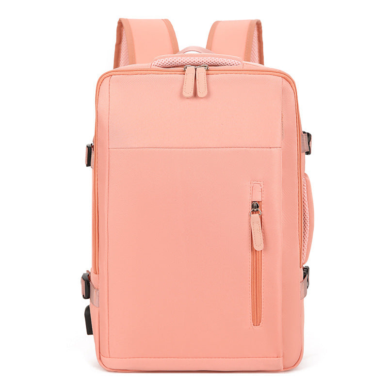 Multifunctional Simple Fashion Expansion Short Business Leisure Backpack