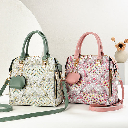 Style Embroidery Mom Birthday Gift Pouch Bags
