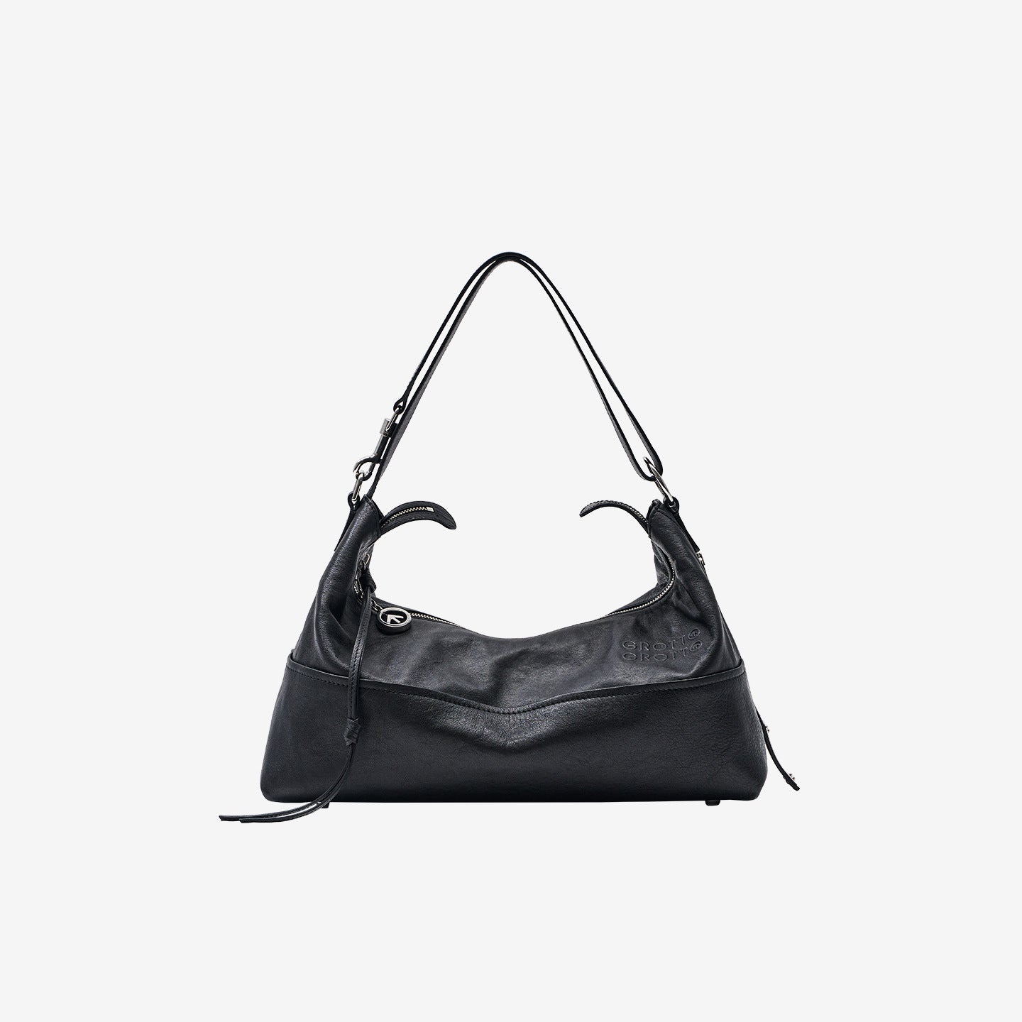 Le Cowhide Leather Large Capacity Commuter Women's Shoulder Bag