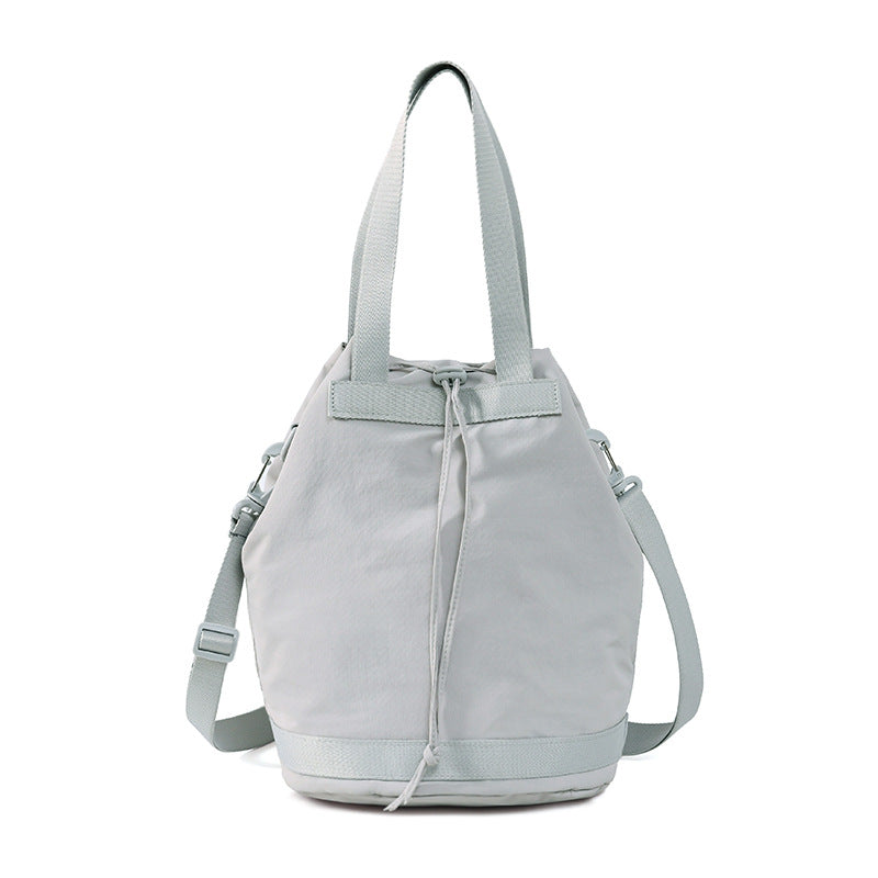 Drawstring Hand Large Capacity Strap Detachable Bucket Bag