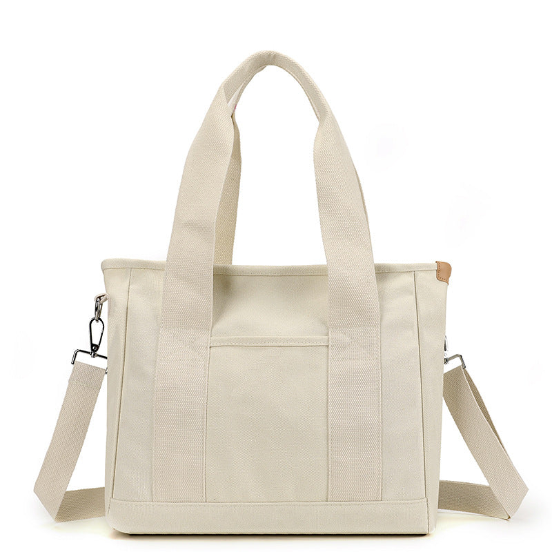 Women's Canvas Large Capacity Commuter Outing Mummy Style Women's Shoulder Bag