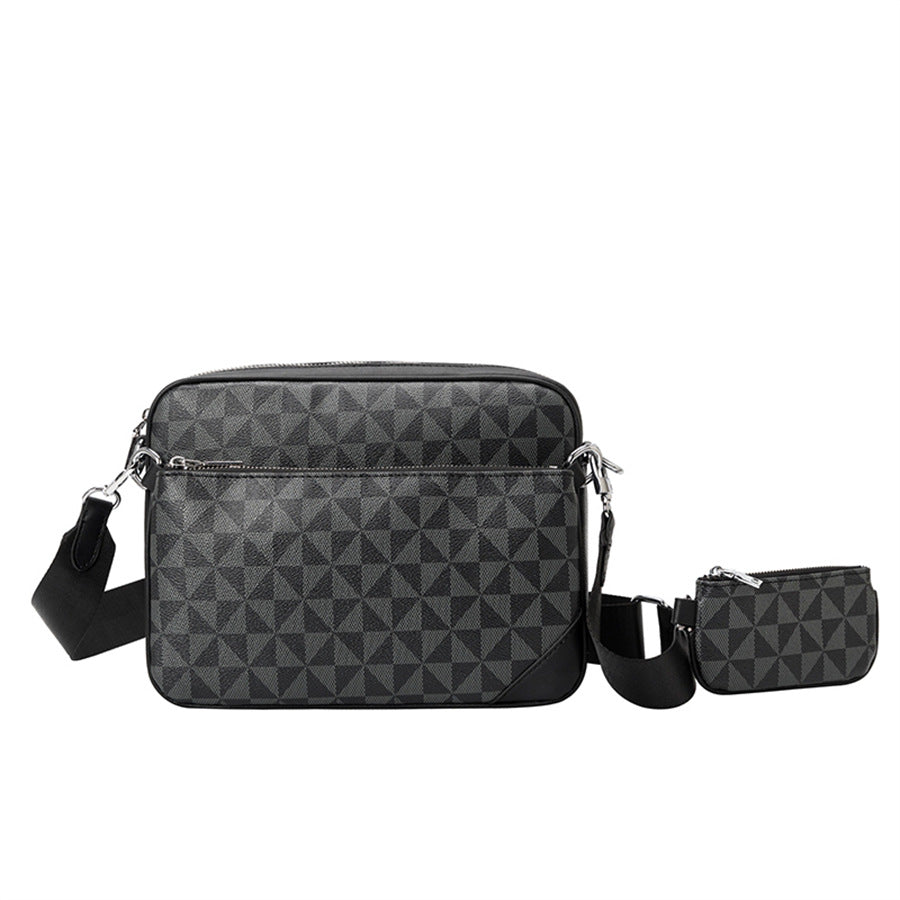 Men's Fashion Three-piece Set Mahjong Presbyopic Bags