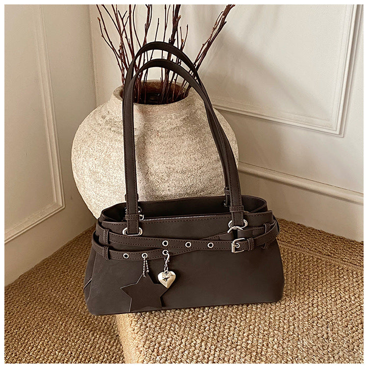 Women's Niche High-grade Baguette Fashionable Portable Underarm Bag