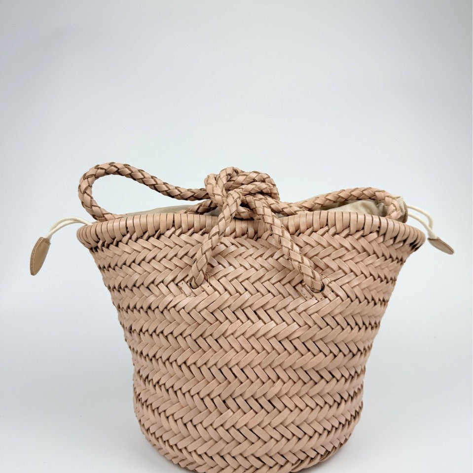 Z Home First Layer Cowhide Woven Bags