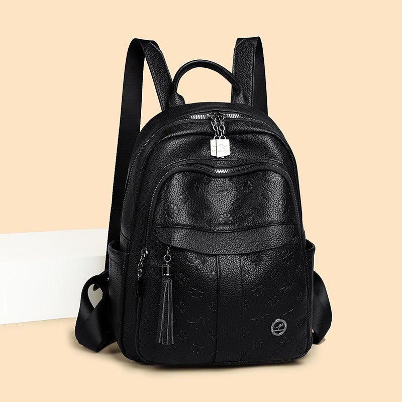 Women's Advanced Texture Fashionable Portable Exquisite Light Backpacks