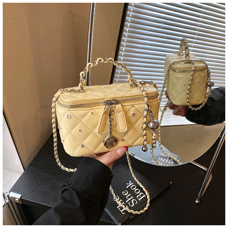 Women's High-grade Light Diamond Box Fashion Summer Women's Messenger Bag