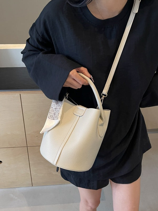 Women's High-grade Soft Leather Lychee Pattern Fashion Shoulder Bags
