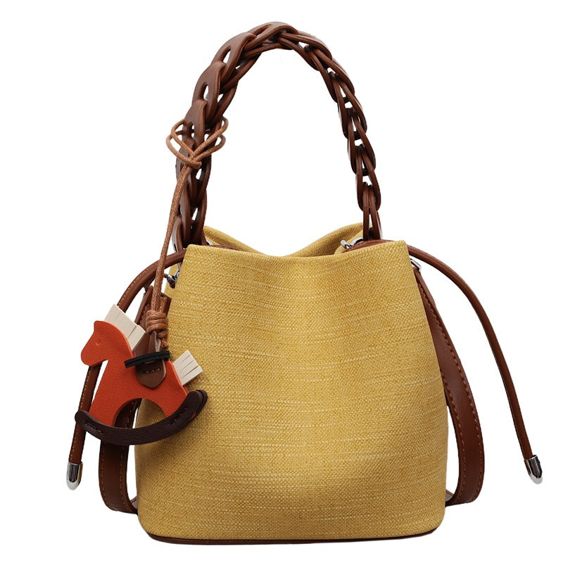 Women's Design Simple Elegant Versatile Fashion Trendy Bucket Bags