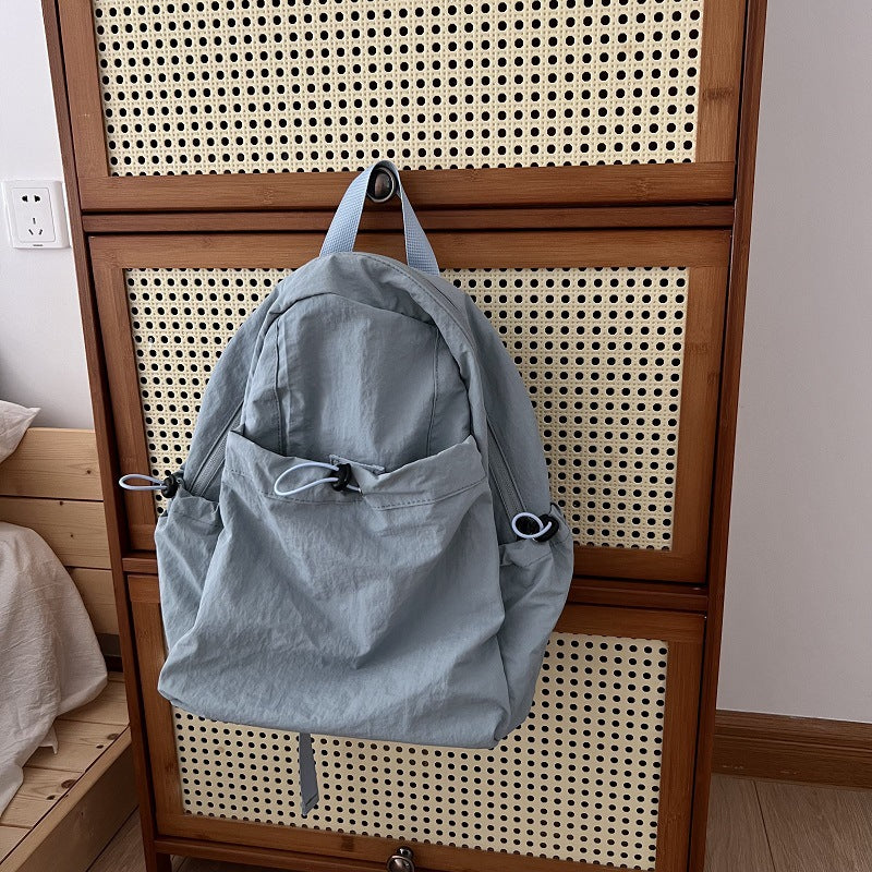 Korean Style Large Capacity Nylon Lightweight Leisure Women's Backpack