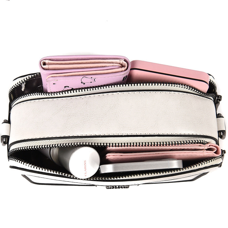 Women's Retro Fashion Mobile Simple Soft Leather Phone Bags