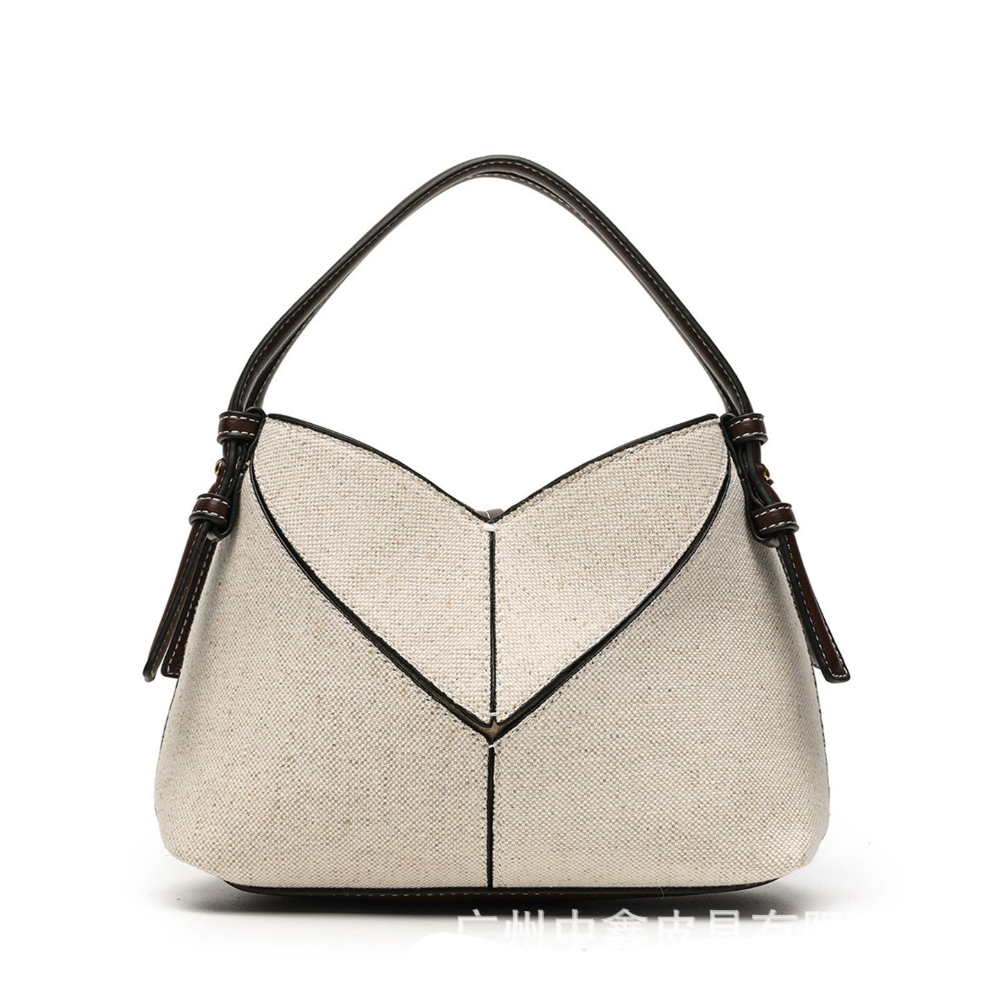 Women's Design Large Capacity Geometric Fashion Commuter Bucket Bag