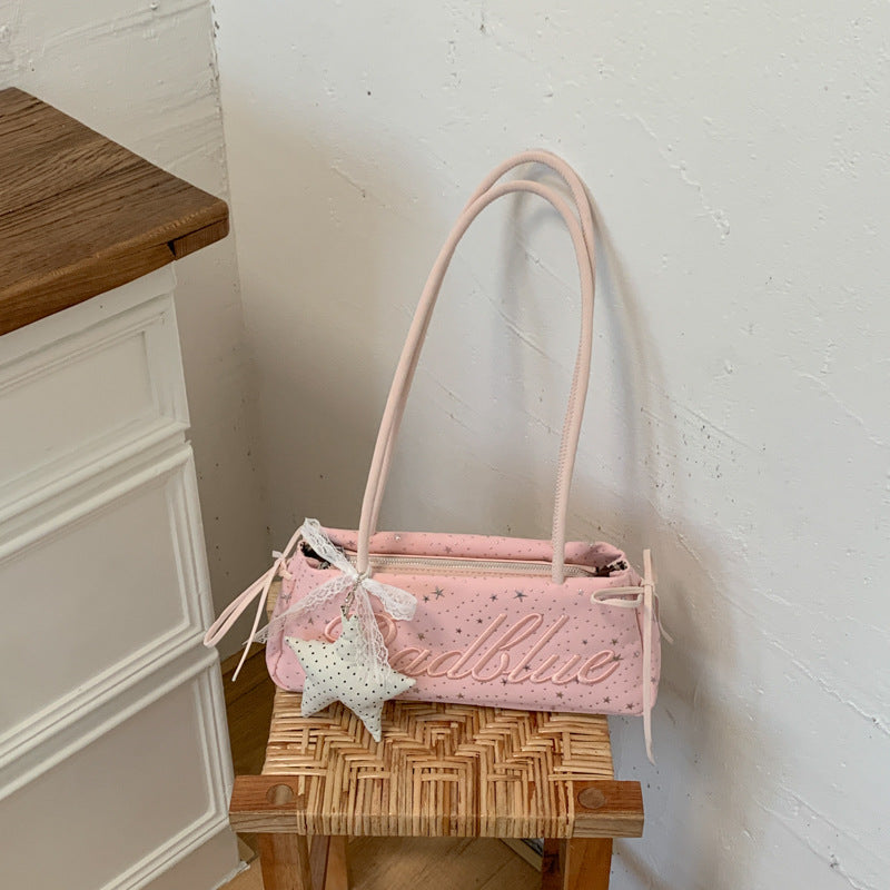 Graceful Durable Sweet Outing Fashion Baguette Bags