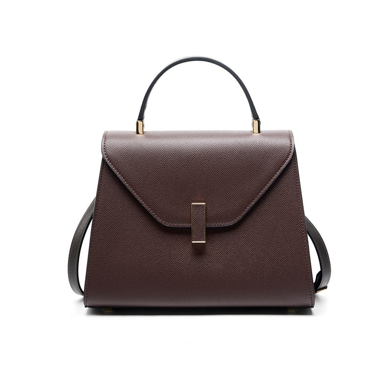 Women's Kelly Design Sense Niche Fashion Genuine Leather High Large Women's Handbag