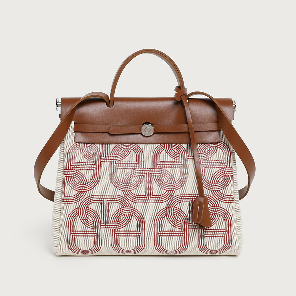 Trendy Fashion Joker High-grade Western Style Handbags