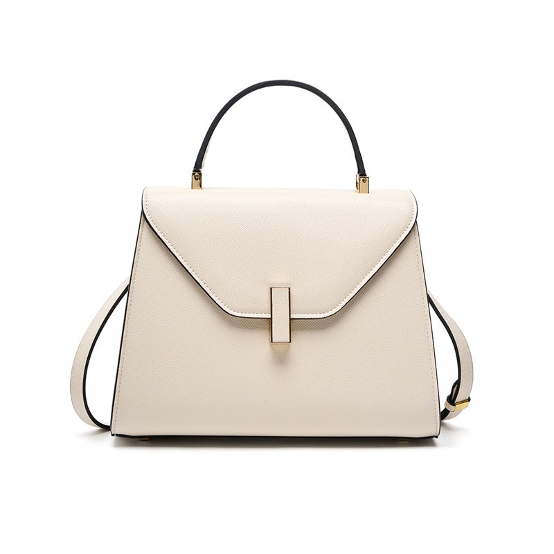 Women's Kelly Design Sense Niche Fashion Genuine Leather High Large Women's Handbag